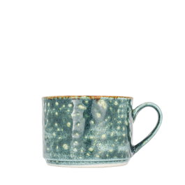 Summa Moon Turquoise Taza Apilable Turquesa (Set de 6)