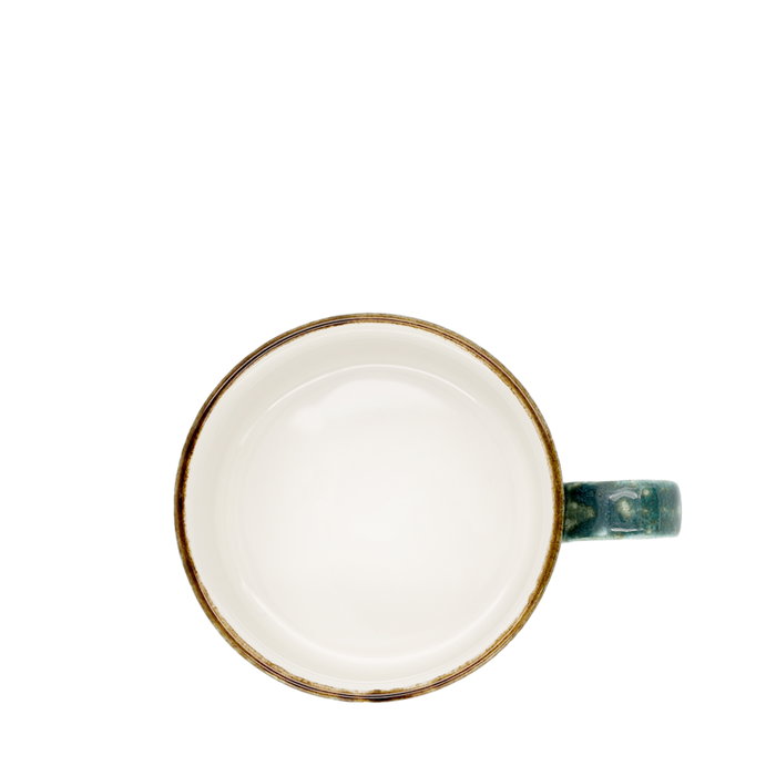 Summa Moon Turquoise Taza Apilable Turquesa (Set de 6)
