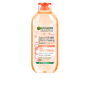 Garnier SKINACTIVE Agua Micelar Efecto Peeling Suave Todo en 1, Limpia y Exfolia Suavemente, 400 ml