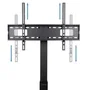 TooQ Soporte de Suelo Inclinable/Ajustable FS2287M-B para TV de 37-75" hasta 40kg