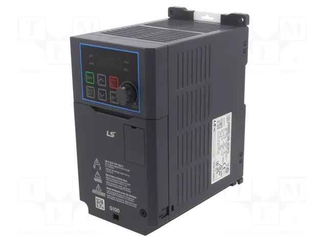 LS ELECTRIC Inversor Vectorial G100 0,75kW 3x400VAC