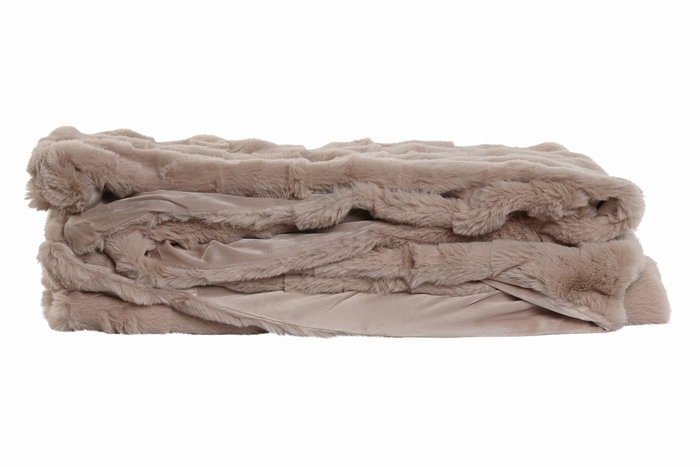 DKD Home Decor Rabit fur april 24 b Manta Rosa Palo 240 x 1 x 220 cm DKD Home Decor Rabit fur april 24 b Manta Rosa Palo 240 x 1 x 220 cm