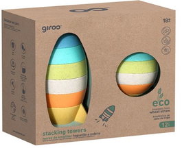 GIROS Torre Apilable Espacial 12 Pzs Bio Plástico Eco