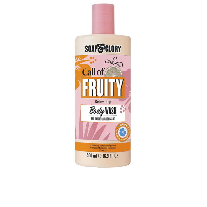 Soap & Glory Gel de Baño BUBBLE IN PARADISE Refrescante con Mango y Mandarina 500 ml