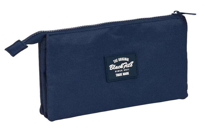 Safta Portatodo Triple Reciclado Blackfit8 Authentic 22x12x3 cm