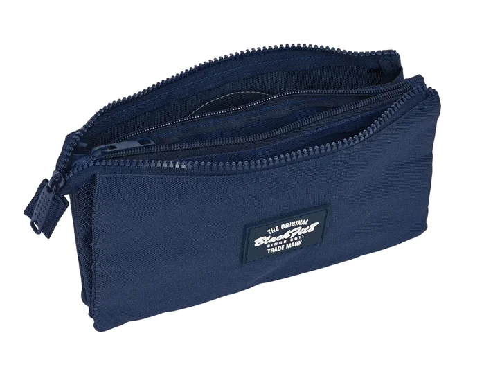 Safta Portatodo Triple Reciclado Blackfit8 Authentic 22x12x3 cm