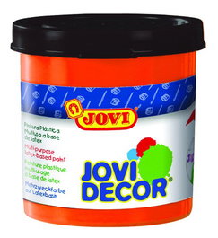 Pintura Latex Jovi Decor 55 Ml (Bote) Naranja Caja De 6