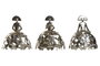 DKD Home Decor Figura Tradicional Plateado 10 x 23 x 19.5 cm Resina (6 Unidades)