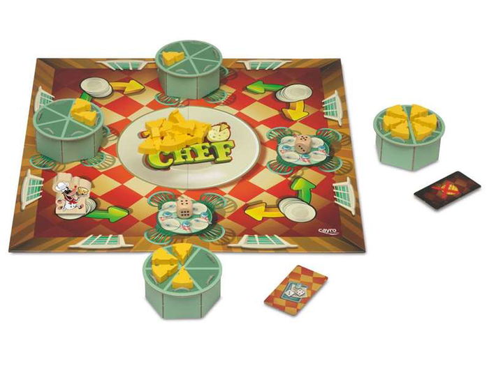 Cayro Topo Chef Juego de Mesa para Niños a partir de 6 Años