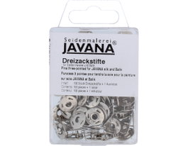 Kreul Chinchetas de 3 puntas para seda 0,4x3,7 mm, 100 unidades