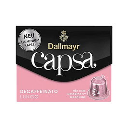 Dallmayr Capsa Lungo Decaffeinato Kaffeekapseln, Arabicabohnen 10 St. de 82.0 g