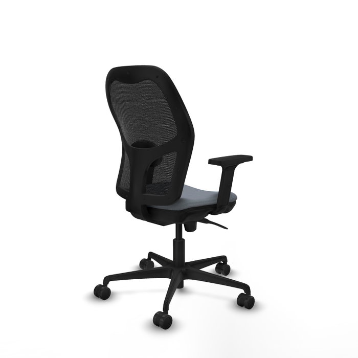 PIQUERAS Y CRESPO Silla de oficina Jorquera Gris y Negra PIQUERAS Y CRESPO Silla de oficina Jorquera Gris y Negra