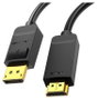 Vention Cable Conversor DisplayPort Macho a HDMI Macho 4K 2m Negro