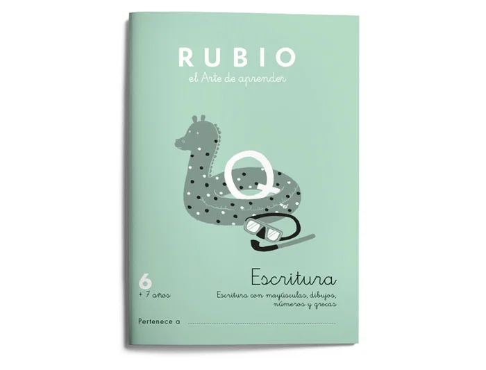 Rubio Cuaderno Caligrafía Nº 6 Certificado FSC 15x213x155 mm