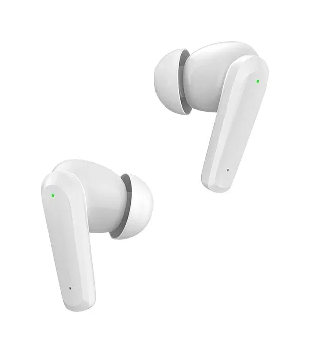SPC Ether 2 Pro Auriculares Inalámbricos Bluetooth 5.2 con Cancelación de Ruido ANC/ENC, Hasta 26h Autonomía, Modo Juego, Control Táctil, IPX4, Color Blanco