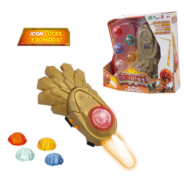 Famosa Brazalete Gormiti S3 Gra11110 con Luces y Sonidos para Invocar Lords, +4 Años Famosa Brazalete Gormiti S3 Gra11110 con Luces y Sonidos para Invocar Lords, +4 Años