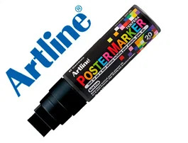 Artline Rotulador EPP-20 para Cartelería Punta Rectangular 20 mm Negro