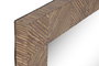 DKD Home Decor Espejo Indo 1c25 Terracota Beige Bambú Resina 75 x 150 x 5.5 cm