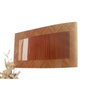 DKD Home Decor Espejo de Bambú y Resina Terracota 75x5,5x150 cm