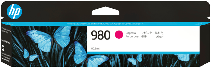 HP 980 Magenta Cartucho de Tinta Original (D8J08A)