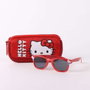 Cerdá Set de Gafas de Sol Hello Kitty con Funda Rojo