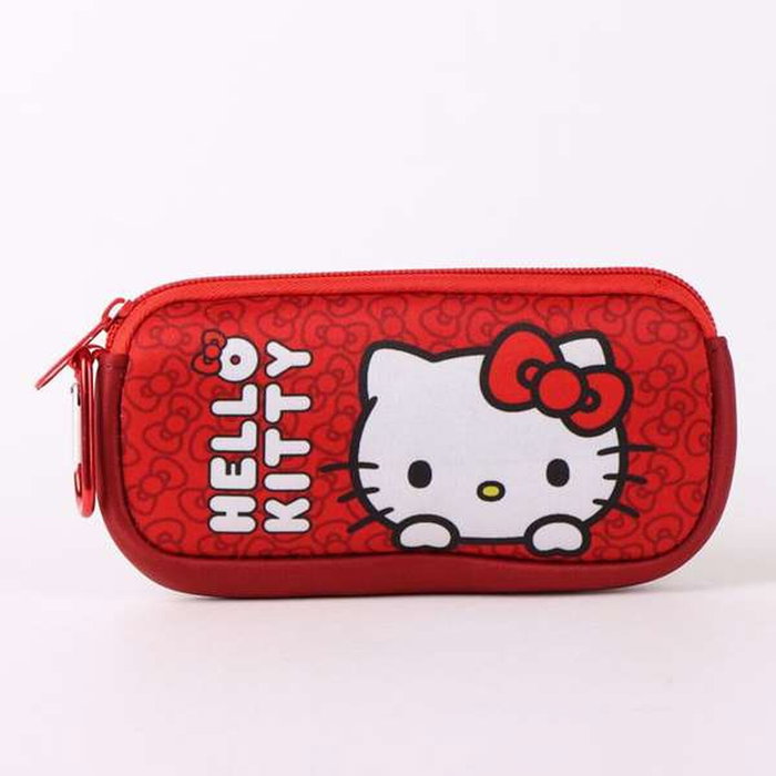 Cerdá Set de Gafas de Sol Hello Kitty con Funda Rojo