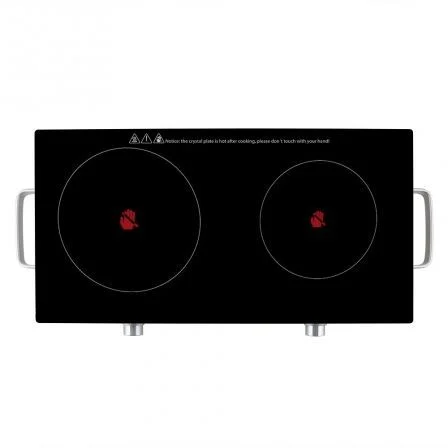 Placa de Inducción Orbegozo 17430 2800 W Negro