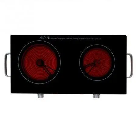 Placa de Inducción Orbegozo 17430 2800 W Negro