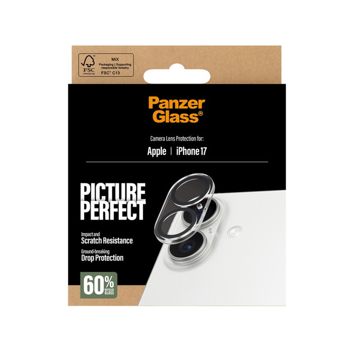 PanzerGlass PicturePerfect Lens Protector para iPhone 17 PanzerGlass PicturePerfect Lens Protector para iPhone 17