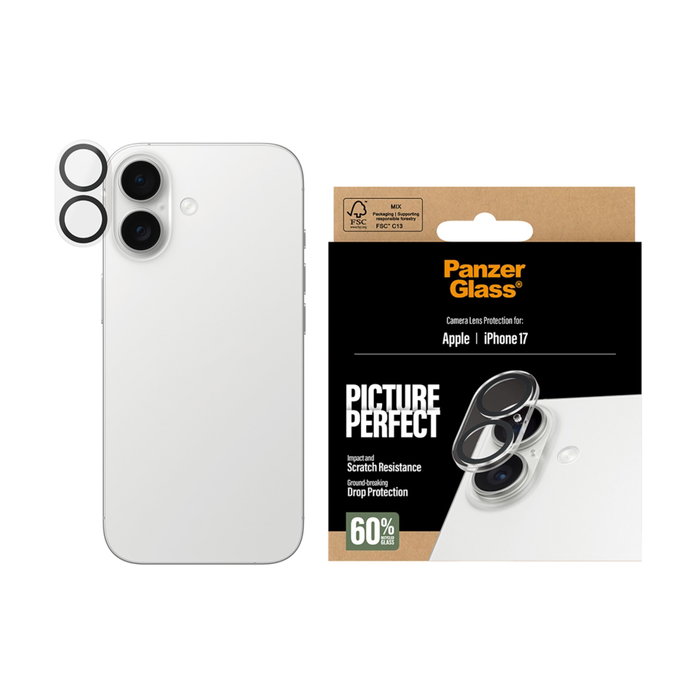 PanzerGlass PicturePerfect Lens Protector para iPhone 17 PanzerGlass PicturePerfect Lens Protector para iPhone 17
