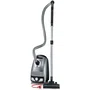 Severin BC 7045 Aspiradora de Barril, 750 W, Capacidad 3 L, Filtro HEPA 13, Cilíndrica, Negro/Gris, para Suelo Duro y Alfombras