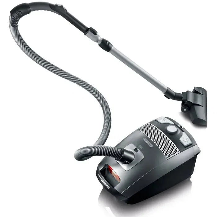 Severin BC 7045 Aspiradora de Barril, 750 W, Capacidad 3 L, Filtro HEPA 13, Cilíndrica, Negro/Gris, para Suelo Duro y Alfombras Severin BC 7045 Aspiradora de Barril, 750 W, Capacidad 3 L, Filtro HEPA 13, Cilíndrica, Negro/Gris, para Suelo Duro y Alfombras