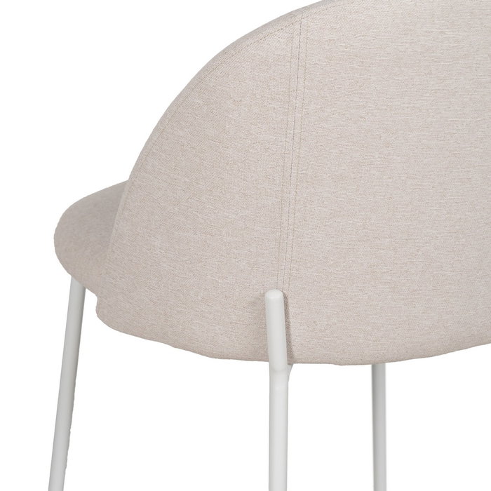 Silla Crema Tejido-Metal Contract 51 X 52 X 79,50 cm (Set de 2) Silla Crema Tejido-Metal Contract 51 X 52 X 79,50 cm (Set de 2)