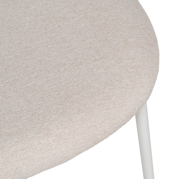 Silla Crema Tejido-Metal Contract 51 X 52 X 79,50 cm (Set de 2) Silla Crema Tejido-Metal Contract 51 X 52 X 79,50 cm (Set de 2)