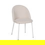 Silla Crema Tejido-Metal Contract 51 X 52 X 79,50 cm (Set de 2)