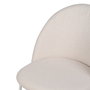 Silla Crema Tejido-Metal Contract 51 X 52 X 79,50 cm (Set de 2)