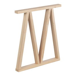 Astigarraga Pata de Madera Bok 2 Posiciones 75x41x5,8 cm para Mesa o Escritorio