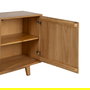 Aparador Natural Madera Mindi Salón 130 X 40 X 80 cm