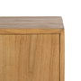 Ixia Aparador de Salón en Madera de Mindi Natural 130 x 40 x 80 cm