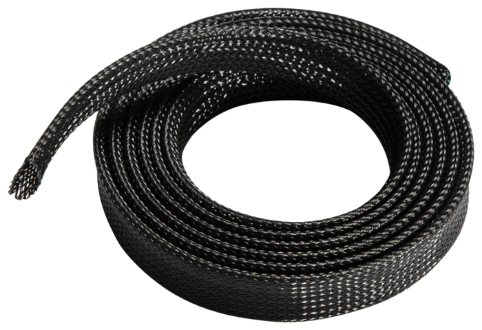 Aisens Organizador de cable en espiral de poliéster 20mm Negro, 1.0m Aisens Organizador de cable en espiral de poliéster 20mm Negro, 1.0m