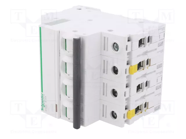 SCHNEIDER ELECTRIC iC60N ACTI9 4 polos 20A Caract B SCHNEIDER ELECTRIC iC60N ACTI9 4 polos 20A Caract B