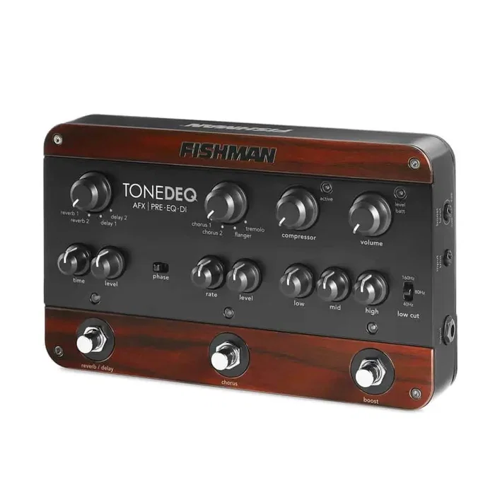 Fishman ToneDEQ Pedal previo y efectos