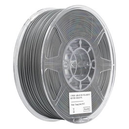 eSUN Filamento EABS-GF 1,75 mm, ABS con Fibra de Vidrio (GF), Color Plata, 1 kg - Diámetro 1,75 mm para Impresora 3D