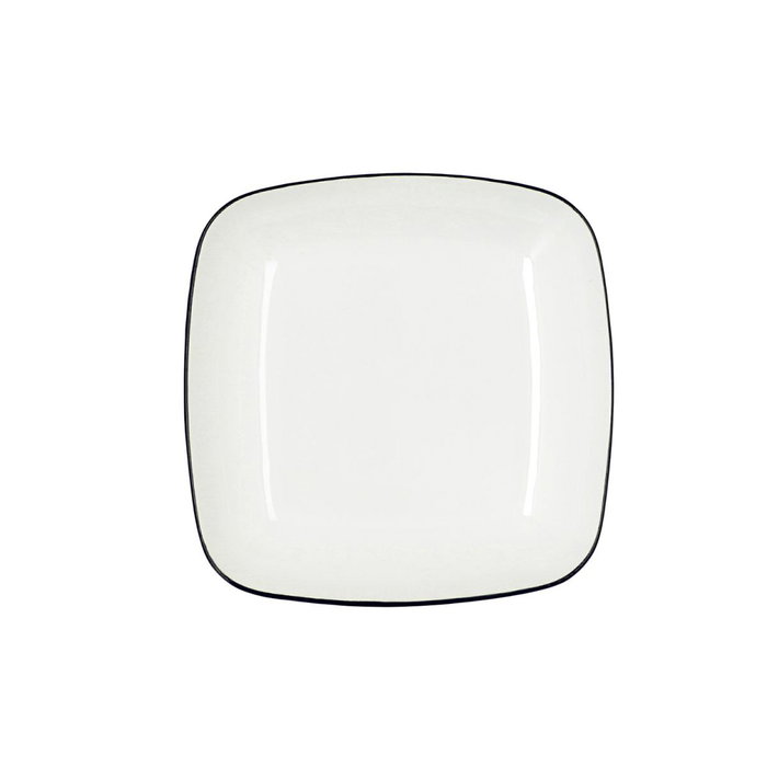 Bandeja Porcelana Gastro Black Quid 19,5x3,6 cm