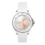 Ice Reloj 020369 con correa blanca y caja gris