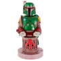EXQUISITE GAMING Cable Guy Soporte Sujecion Figura Boba Fett Star Wars 20cm Compatible con Mandos y Smartphones
