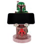 EXQUISITE GAMING Cable Guy Soporte Sujecion Figura Boba Fett Star Wars 20cm Compatible con Mandos y Smartphones