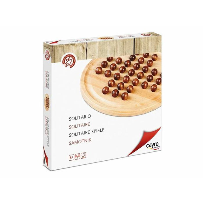 Cayro Juego Solitario de Madera