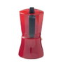 Oroley Petra Cafetera de Aluminio Roja de 9 Tazas