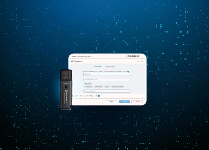 Kingston IronKey Locker Plus 50 G2 256GB USB 3.2 Gen 1 Negro Kingston IronKey Locker Plus 50 G2 256GB USB 3.2 Gen 1 Negro